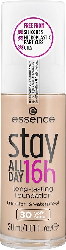 ESSENCE Stay All Day 16H Long-Lasting Foundation 30 Soft Sand Fondotinta