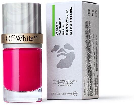 OFF-WHITE Paperwork Color Matter Flashback Smalto Vellutato Lunga Tenuta 10 ml