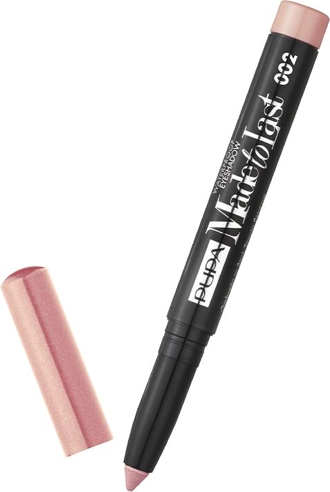 PUPA Made to Last Waterproof Eyeshadow 002 Soft Pink Ombretto in Stick Colore Vibrante e Luminoso 1,4 gr