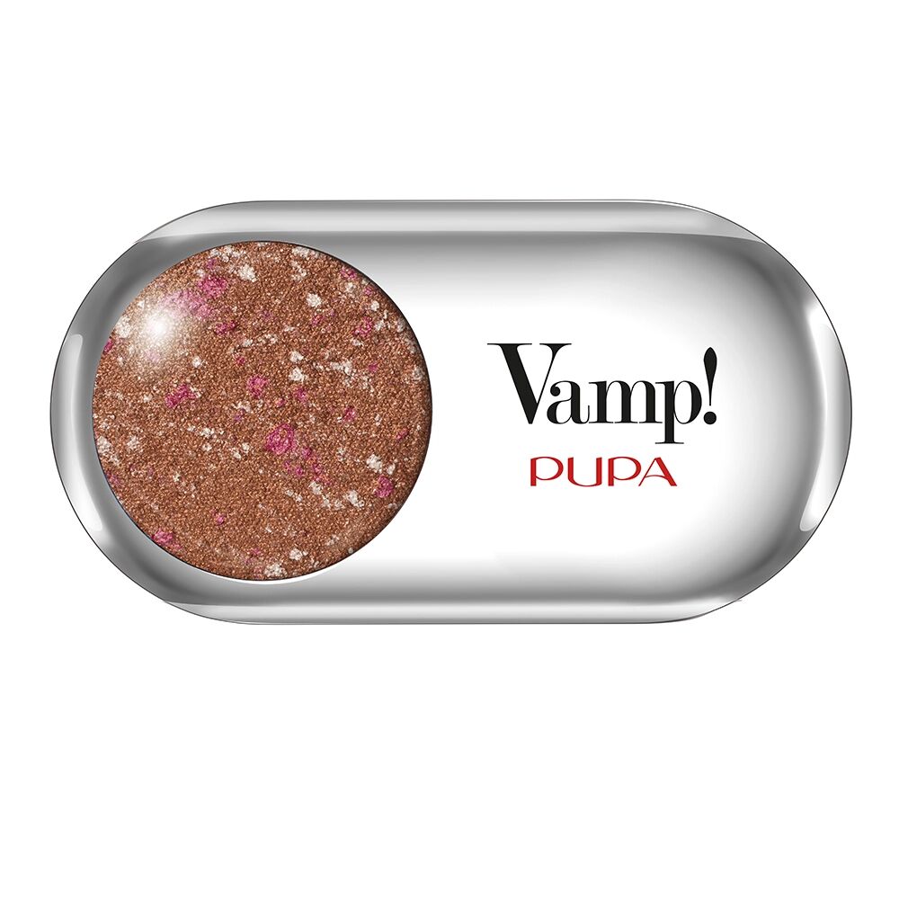 PUPA Vamp! Ombretto Gems 204 Fancy Copper Ombretto Altamente Pigmentato con Applicatore 1,5 gr