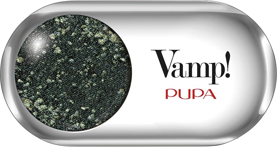 PUPA Vamp! Ombretto Gems 304 Woodland Green Ombretto Altamente Pigmentato con Applicatore 1,5 gr