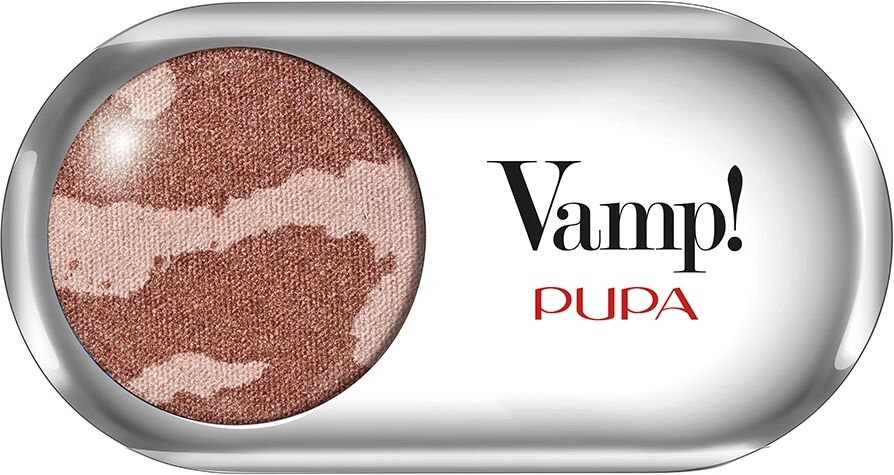 PUPA Vamp! Ombretto Fusion 207 Seductive Bronze Ombretto Altamente Pigmentato con Applicatore 1,5 gr