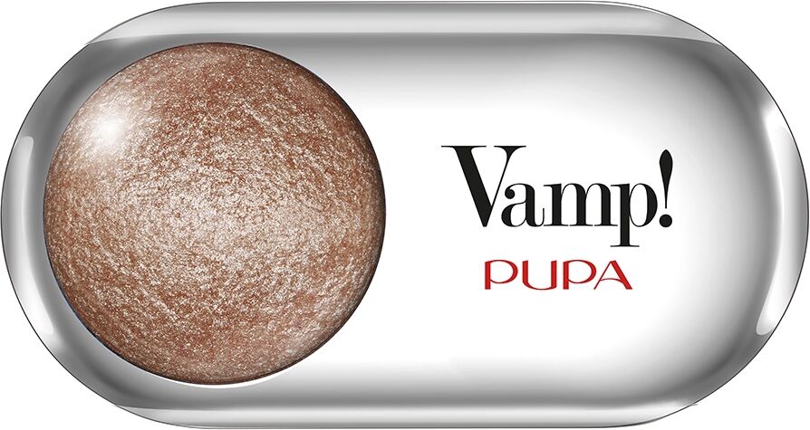 PUPA Vamp! Ombretto Wet&Dry 402 Rose Gold Ombretto Altamente Pigmentato con Applicatore 1 gr