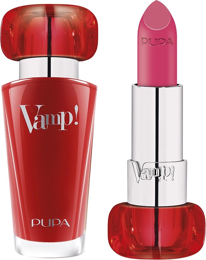 PUPA Vamp! Rossetto 203 Fuchsia Addicted Rossetto Morbido Avvolgente Volumizzante 3,5 gr