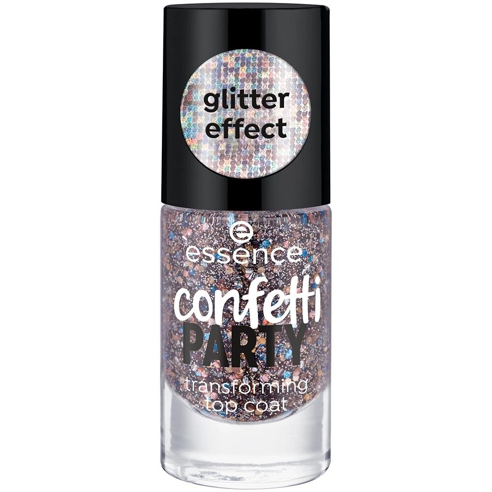 ESSENCE Confetti Party Trasforming Glitterato Brillante Accattivante 8 ml