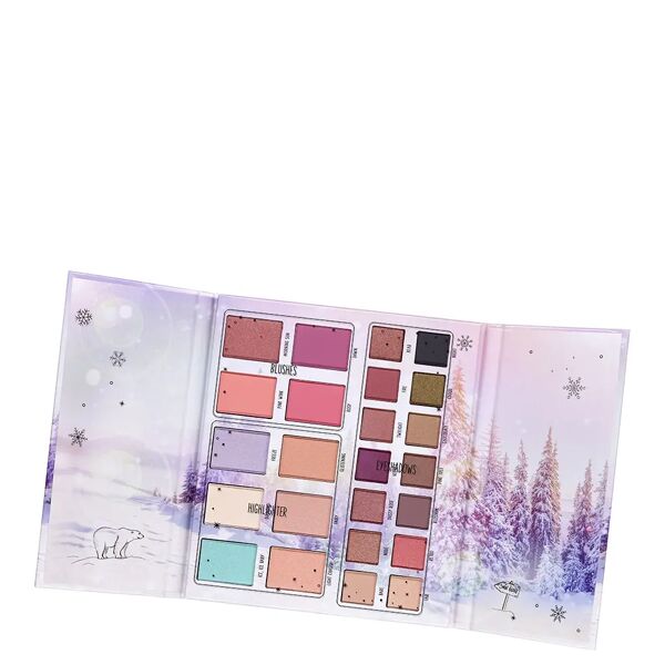essence into the snow glow palette baby, it's cold outside trousse