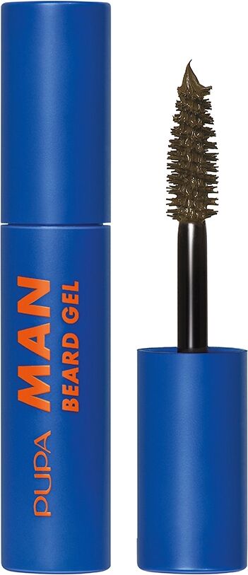 PUPA Man Beard Gel 001 Light-Medium Copertura per Peli Bianchi Effetto Naturale 5,5 ml