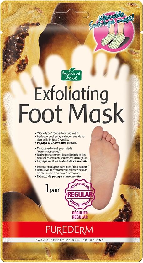 PUREDERM Exfoliating Foot Mask Maschera Piedi Esfoliante 1 Paio