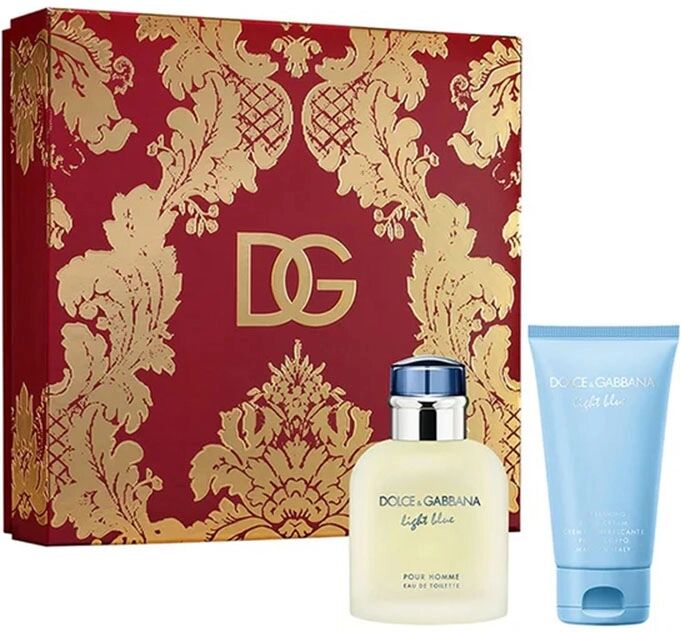 DOLCE&GABBANA Light Blue Uomo Eau de Toilette 75 ml + Body Lotion 50 ml