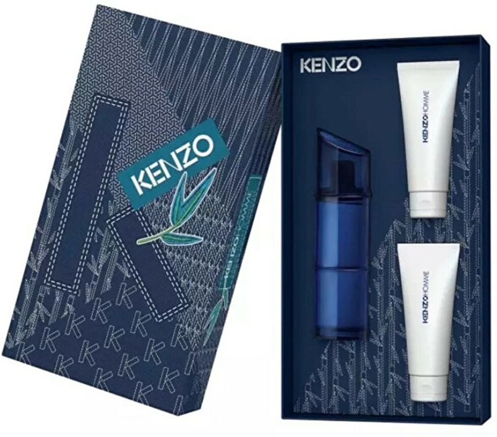 Kenzo Homme Intense Eau de Toilette 110 ml + Gel Doccia 2x75 ml 3 pz Uomo