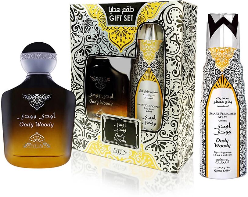 NABEEL Oody Woody Gift Set Eau de Parfum 100 ml + Deodorante 200 ml Unisex