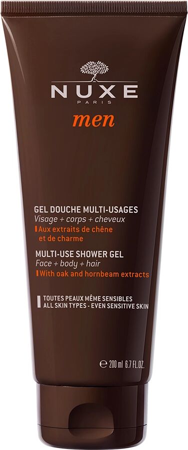 NUXE Men Gel Douche Multi-Usage Detergente Energizzante Gel 200 ml