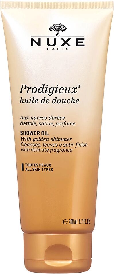 NUXE Prodigieux Huile de Douche Detergente Delicato Illuminante Olio 200 ml