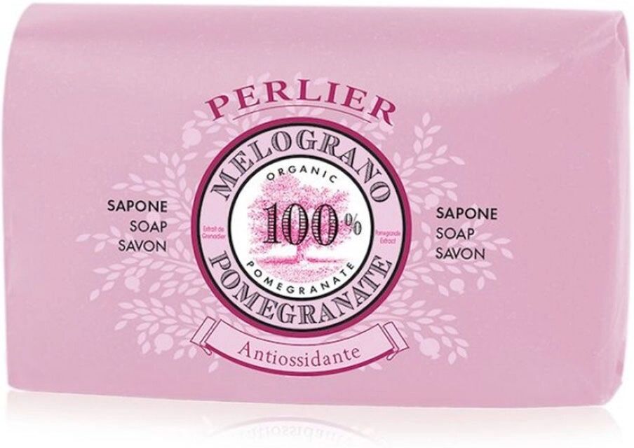 PERLIER Melograno Antiossidante Saponetta Purificante Emoliente 125 gr