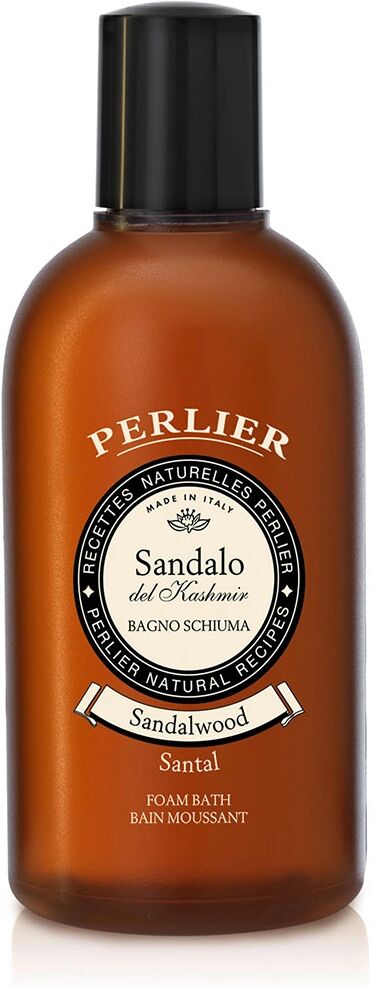 PERLIER Ricette Naturali Bagno Sandalo Idratatante Profumato 500 ml