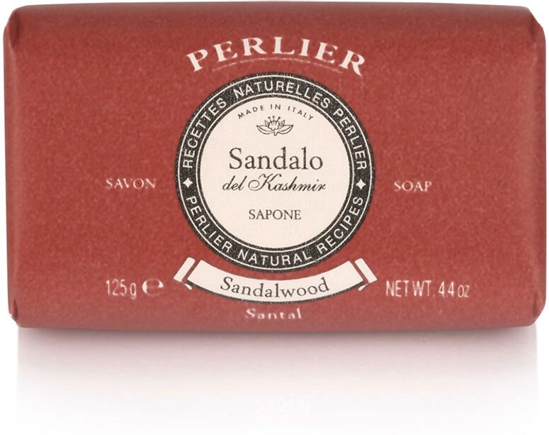 PERLIER Ricette Naturali Sapone Sandalo Idratante Setificante Vellutante 125 gr