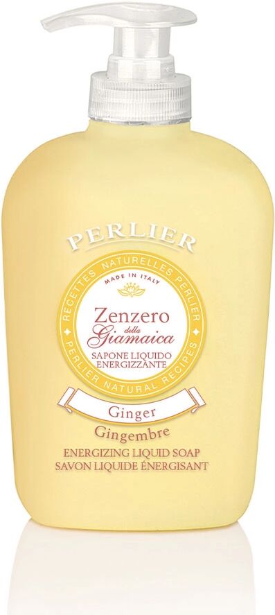 PERLIER Ricette Naturali Sapone Liquido Zenzero Ammorbidente Idratante 300 ml