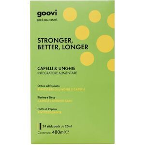 GOOVI Stronger, Better, Longer Capelli&Unghie Rinforzante Antiossidante 24x20ml