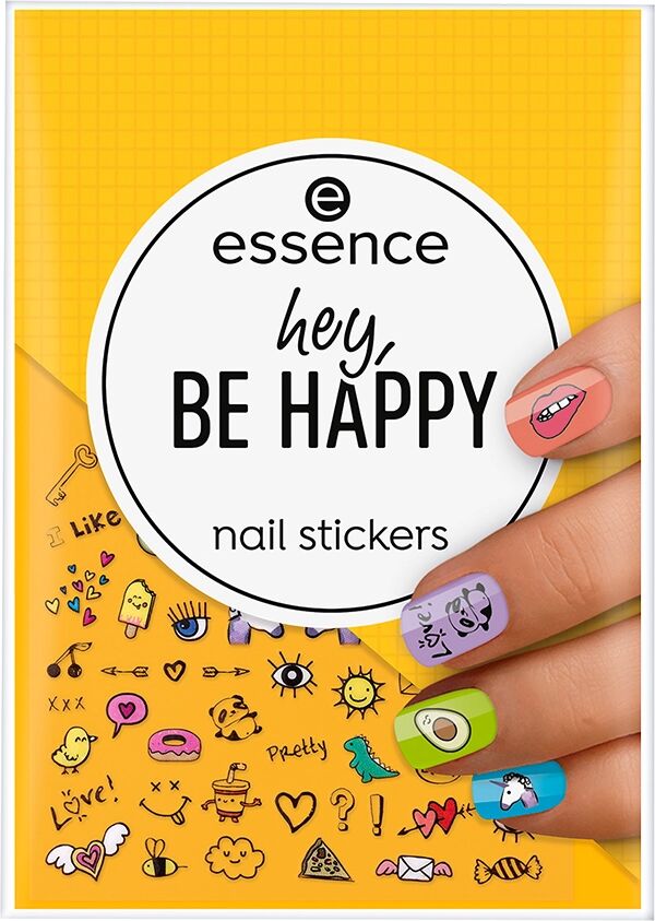 ESSENCE Hey, Be Happy Nail Stickers Adesivi per Unghie