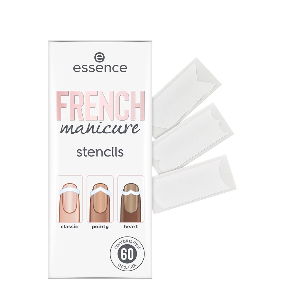 ESSENCE French Manicure Stencils 01 Walk The Line Stencil French