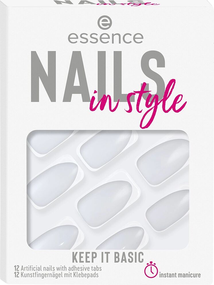 ESSENCE Nails In Style 15 Keep It Basic Unghie Finte 12 pz