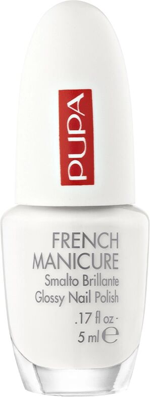 PUPA Lasting Color 001 French Manicure Smalto Brillante Unghie Perfette 5 ml