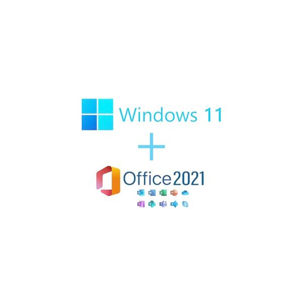 windows 11 pro + office 2021 pro plus
