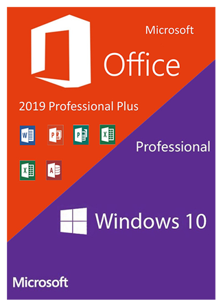 Windows 10 Professional + Office 2019 Pro Plus