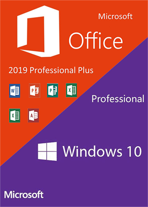 Windows 10 Professional + Office 2019 Pro Plus Windows 10 Professional + Office 2019 Pro Plus