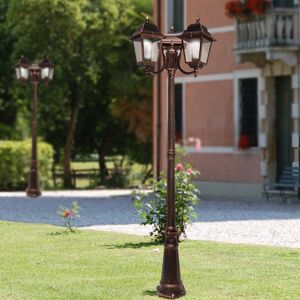 LIBERTI LAMP linea GARDEN Athena Lampione Palo 3 Luci Illuminazione Esterno Giardino