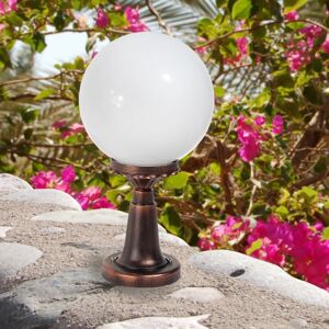 LIBERTI LAMP linea GARDEN Orione S25 Paletto Lampada Da Esterno Giardino Sfera Globo D.25