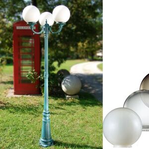 LIBERTI LAMP linea GARDEN Orione S25 Lampione Palo Da Esterno Giardino Sfera Globo D.25