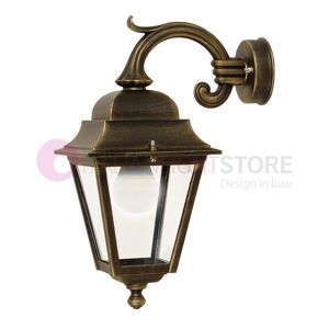 LIBERTI LAMP linea GARDEN Athena Piccola Lanterna A Parete Quadrata Classica Per Esterno Giardino