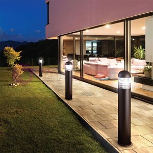 DURALITE SRL Bollard Round Lampione Moderno H. 80 Cm Illuminazione Giardino