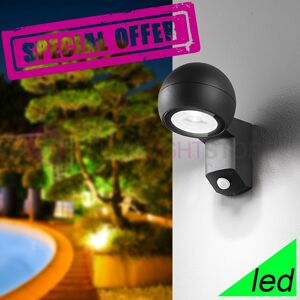 Perenz Srl Opty Applique A Parete Moderna A Led Integrato Con Sensore Per Illuminazione Esterno Ip54 - Offerta Pochi Pezzi