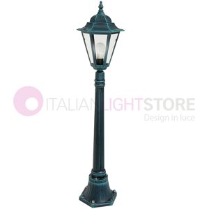 LIBERTI LAMP linea GARDEN Dafne Media Lampione H.117 Lanterna Esagonale Classica Esterno Giardino