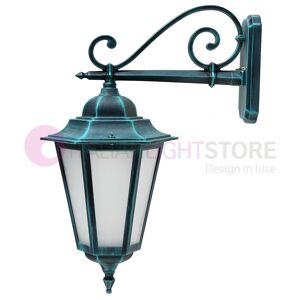 LIBERTI LAMP linea GARDEN Dafne Grande Lanterna A Parete Esagonale Classica Per Esterno Giardino