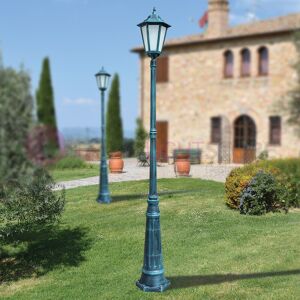 LIBERTI LAMP linea GARDEN Dafne Grande Lampione H.255 Lanterna Esagonale Classica Esterno Giardino