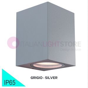 BOT Lighting Toledo1 Grigio Faretto Da Esterno Mono Emissione Design Moderno Gu10 Ip65