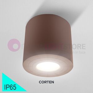 BOT Lighting Malaga Corten Faretto Tondo Da Soffitto Design Moderno Gu10 Ip65