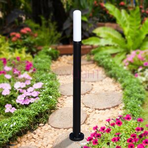 LIBERTI LAMP linea GARDEN Eddye Lampione Moderno Nero H. 102 Da Esterno Giardino Ip65 Offerta