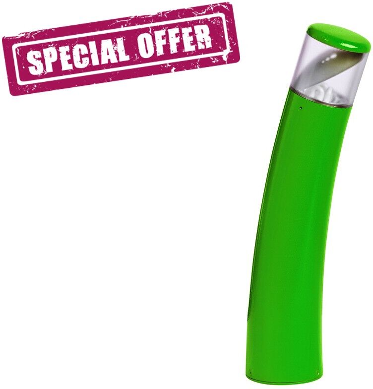 Iris Luce Bamboo Paletto Design Moderno Verde Fluo - Offerta Stock Fineserie