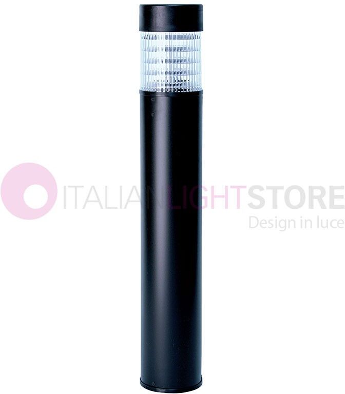 DURALITE SRL Bollard Flat Paletto Lampioncino Moderno H. 103 Cm Illuminazione Giardino