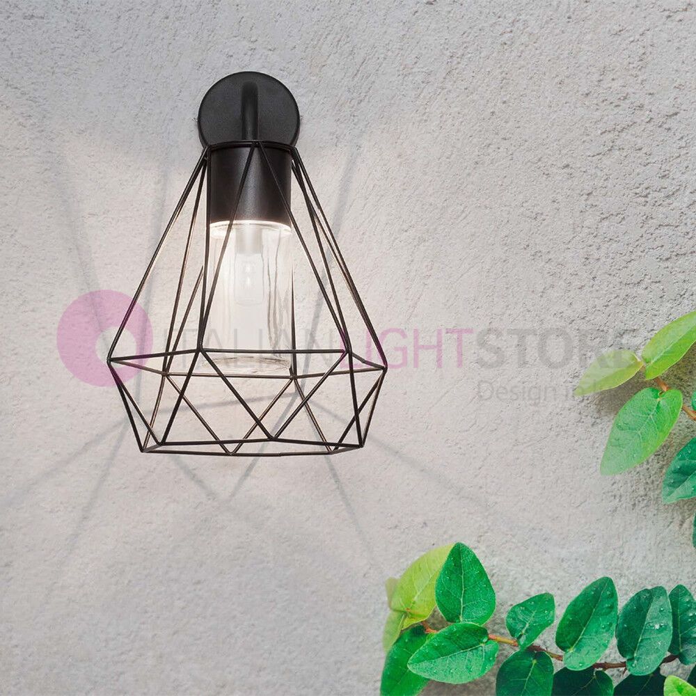 Nova Luce Isidora Applique Per Esterno Ip54 Design Moderno Vintage