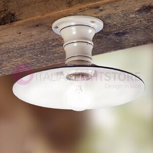 Ceramiche Borso Cecina Lampada Da Soffitto Ceramica Rustica Country