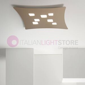 Gea Luce Srl Isotta Plafoniera A Soffitto Moderna 62x69 Cm