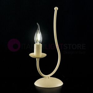 Iris Luce Isabel Abat-Jour Lume Candelabro In Ferro Classico Shabby