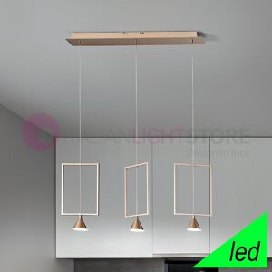 Fabas Luce Sirio Lampada A Sospensione 3 Luci A Led Design Moderno