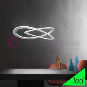 Gea Luce Srl Yara Sospensione Moderna Bianca D.70 A Led Integrato