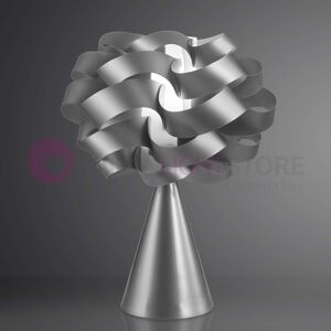 Linea Zero Illuminazione Metal Cloud Lampada Da Tavolo Design Moderno